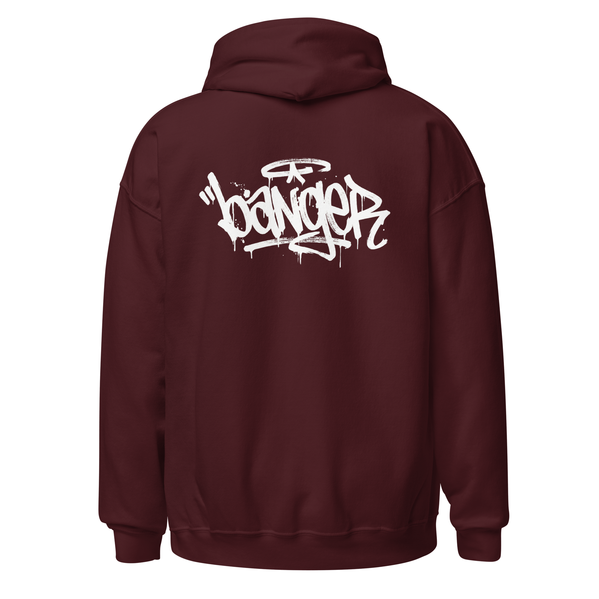 Banger Graffiti - Unisex Heavy Blend Hoodie Black S - BangerBay