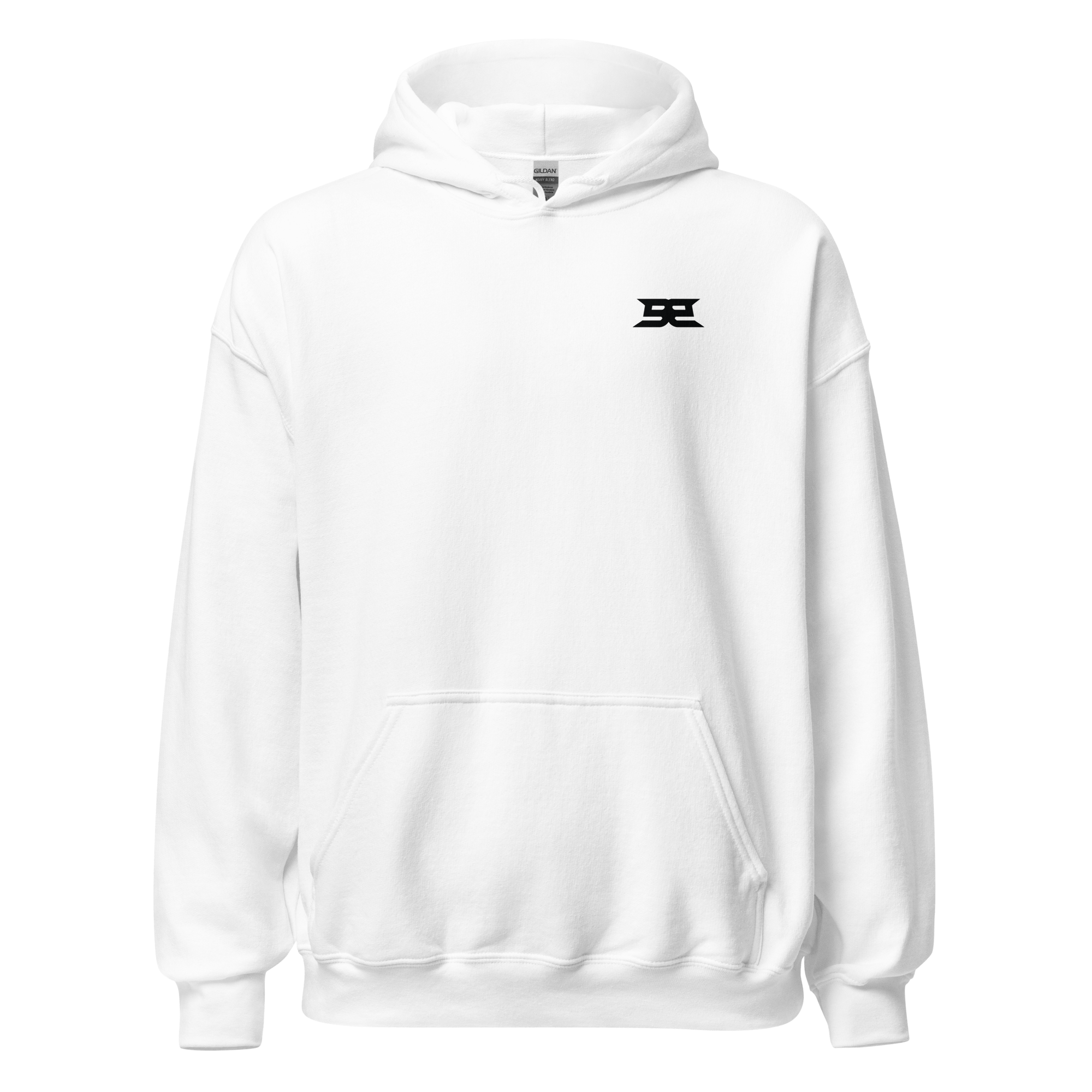 Banger Script - Unisex Heavy Blend Hoodie White S - BangerBay