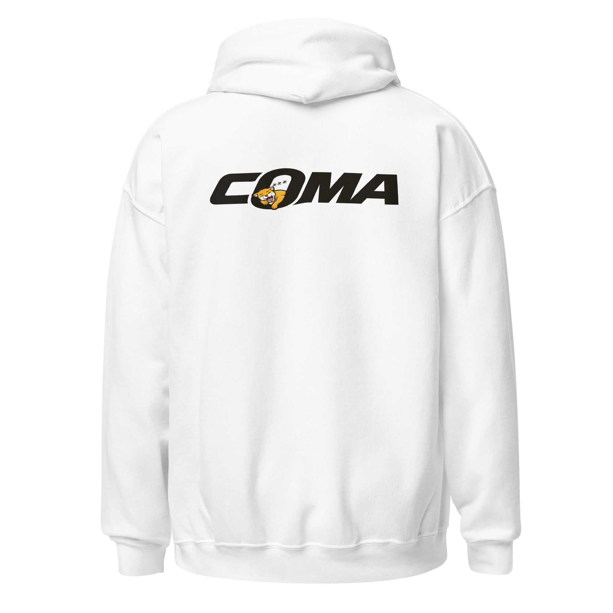 COMA - Unisex Heavy Blend Hoodie Black S - BangerBay