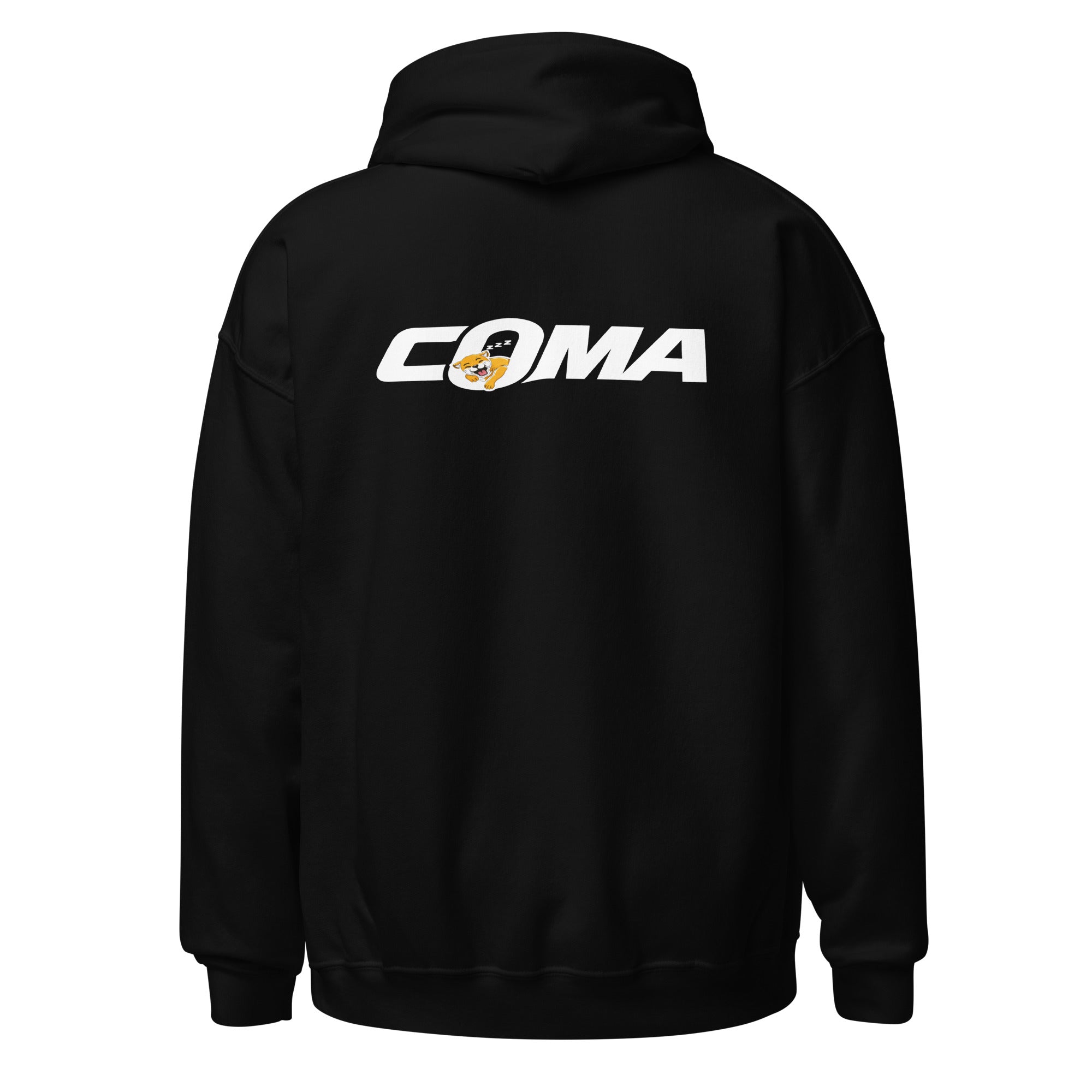 COMA - Unisex Heavy Blend Hoodie Black S - BangerBay