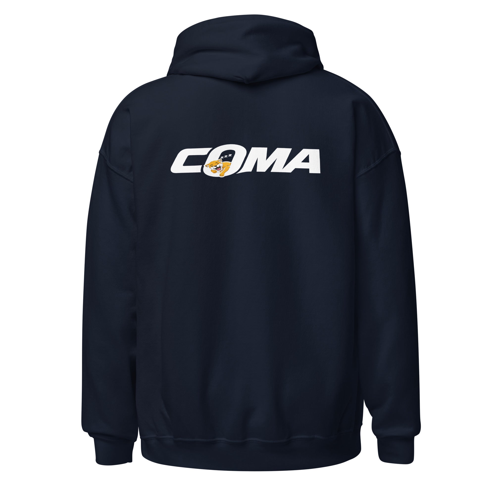 COMA - Unisex Heavy Blend Hoodie Navy S - BangerBay