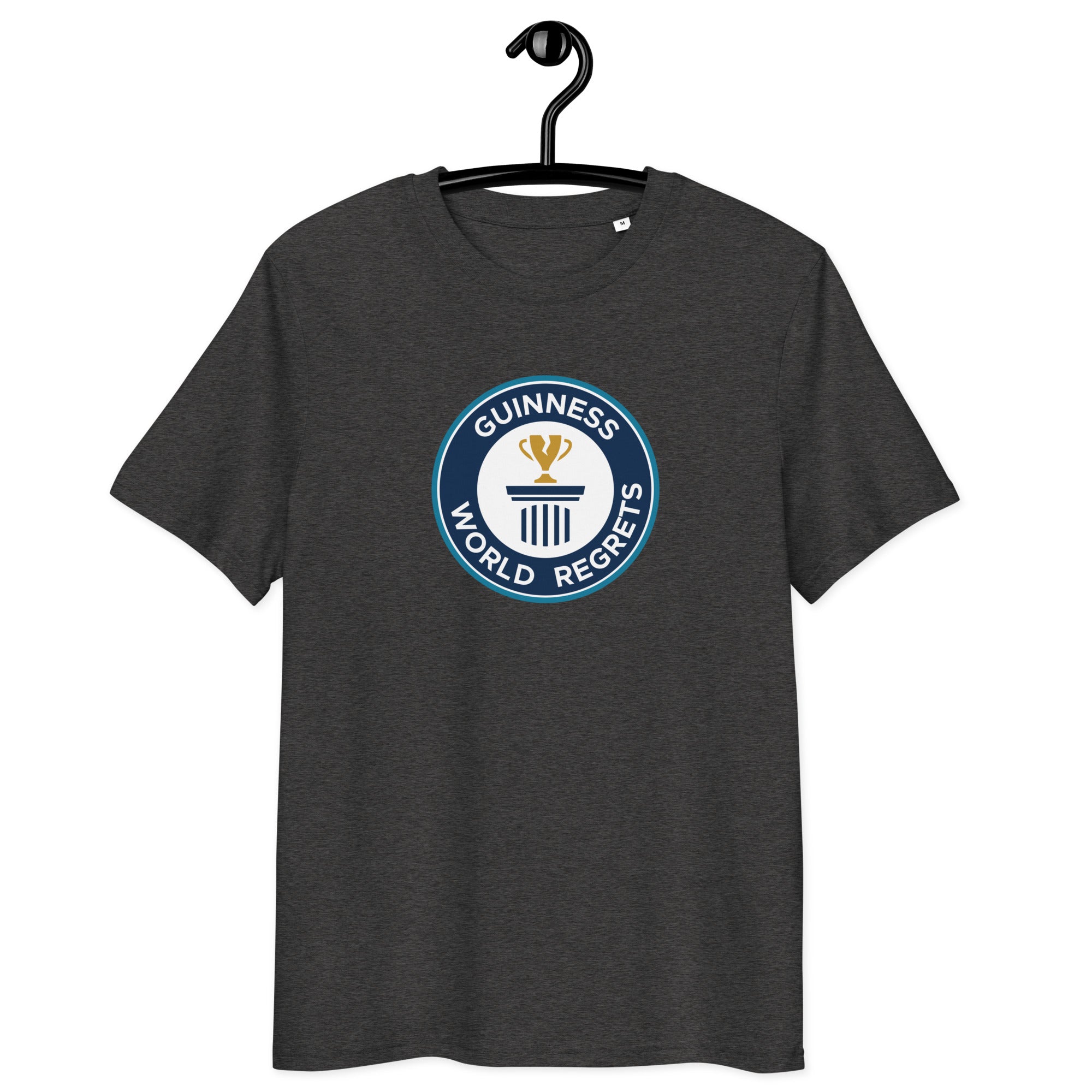 Guinness World Regrets - Unisex Organic Cotton T-Shirt White S - BangerBay