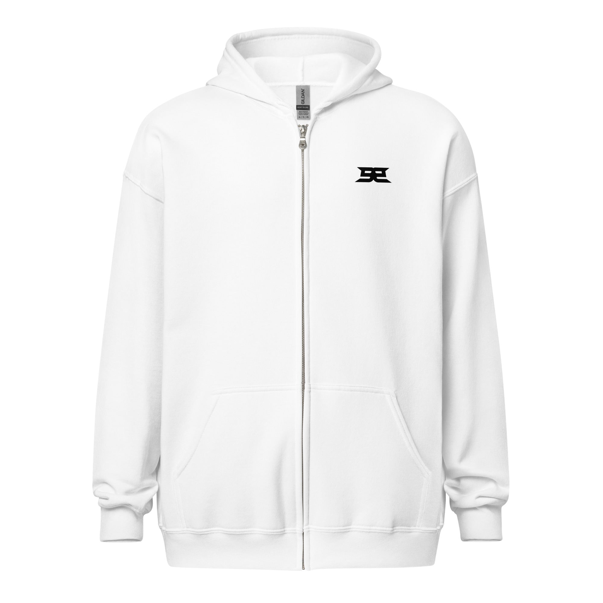 Hungover & Miserable - Men's Heavyweight Zip Hoodie White S - BangerBay