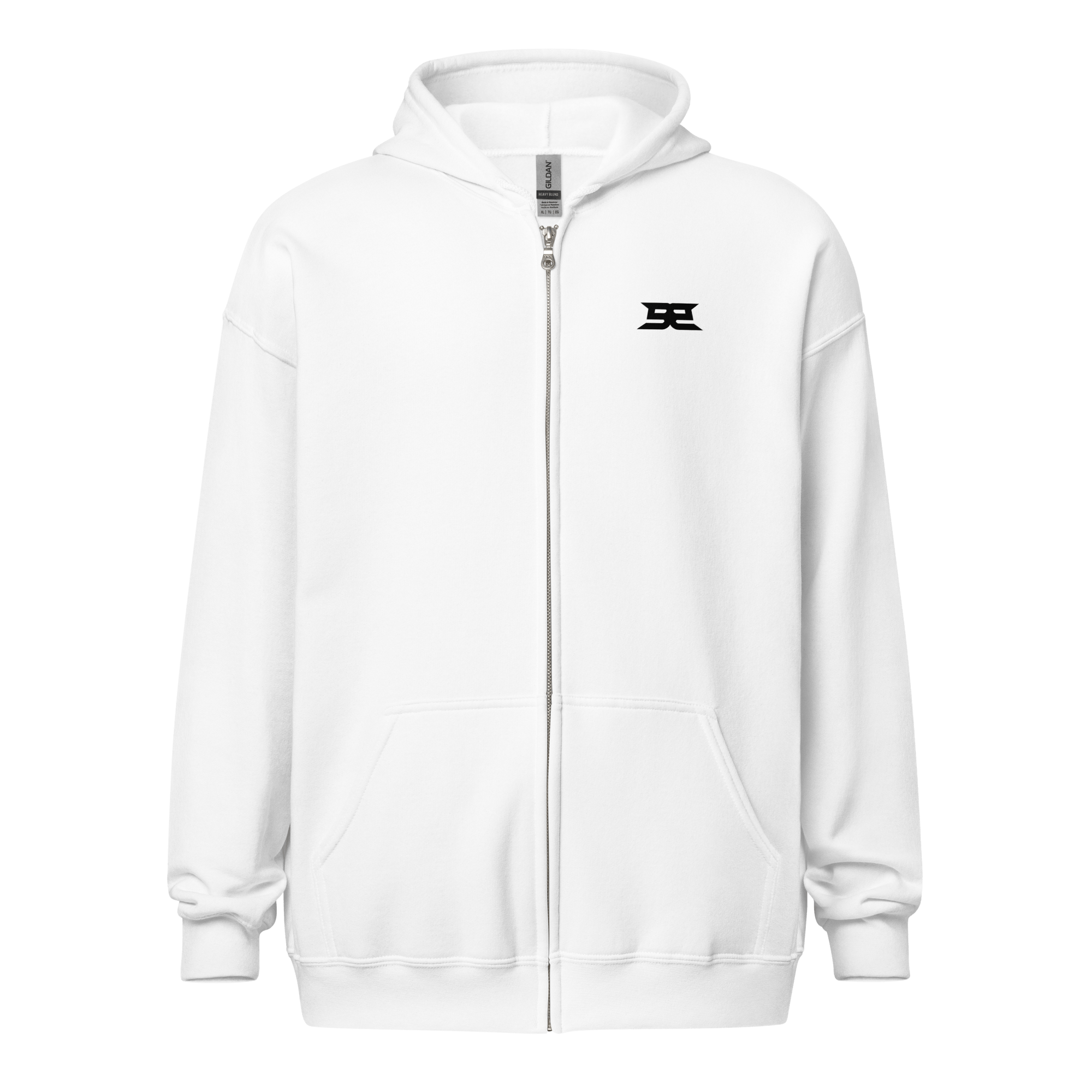 Lord of the Reps  - Men's Heavyweight Zip Hoodie White S - BangerBay