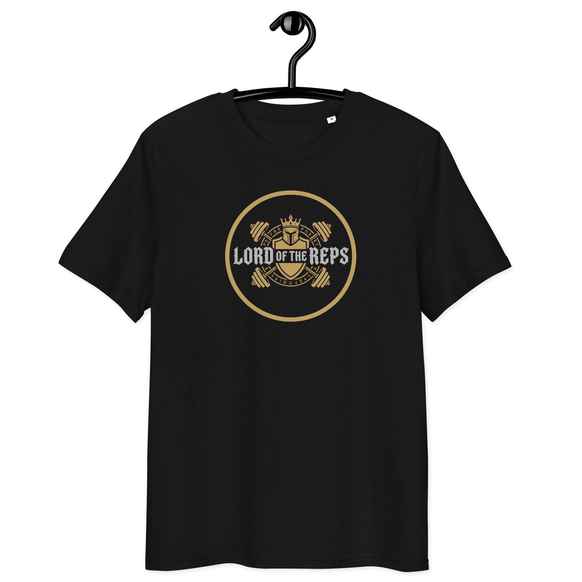 Lord of the Reps - Unisex Orcanic Cotton T-Shirt Black S - BangerBay