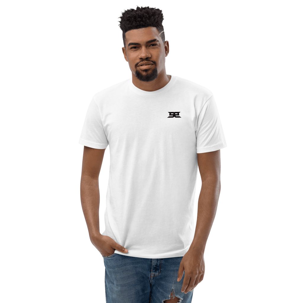 Men’s Fitted T-Shirt - Banger Neck Hit Black XS - BangerBay