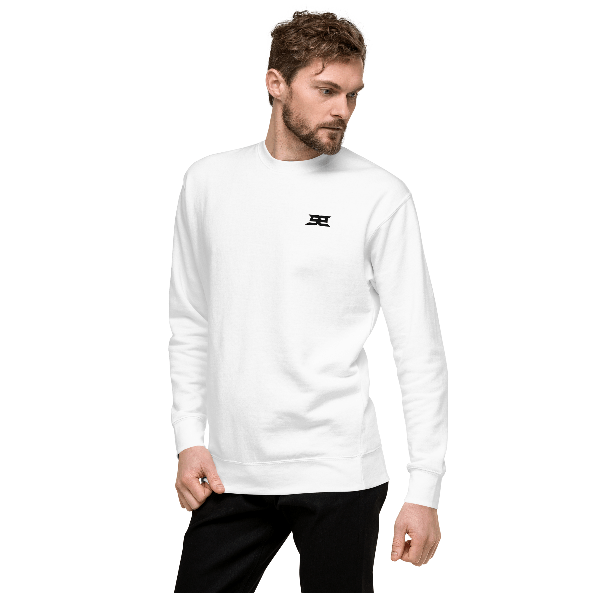 Men’s Premium Sweater - Chest Hit Black S - BangerBay