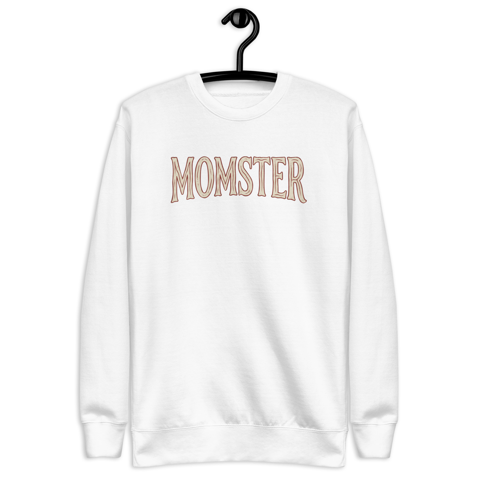 Momster - Women's Premium Chill Fit Sweater White S - BangerBay