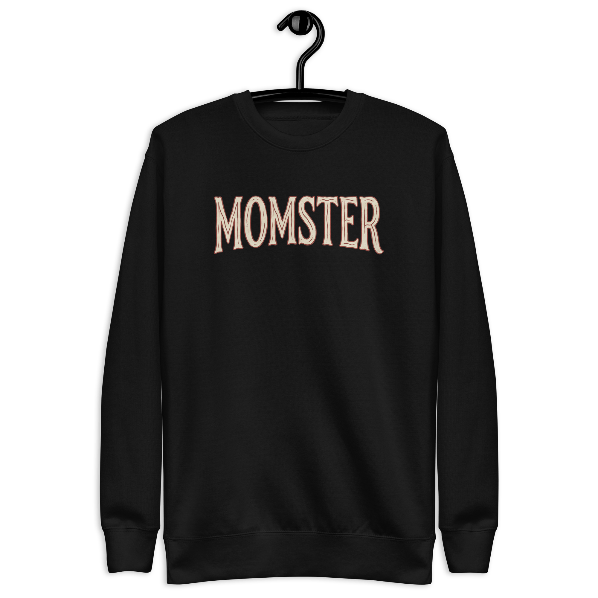 Momster - Women's Premium Chill Fit Sweater Black S - BangerBay
