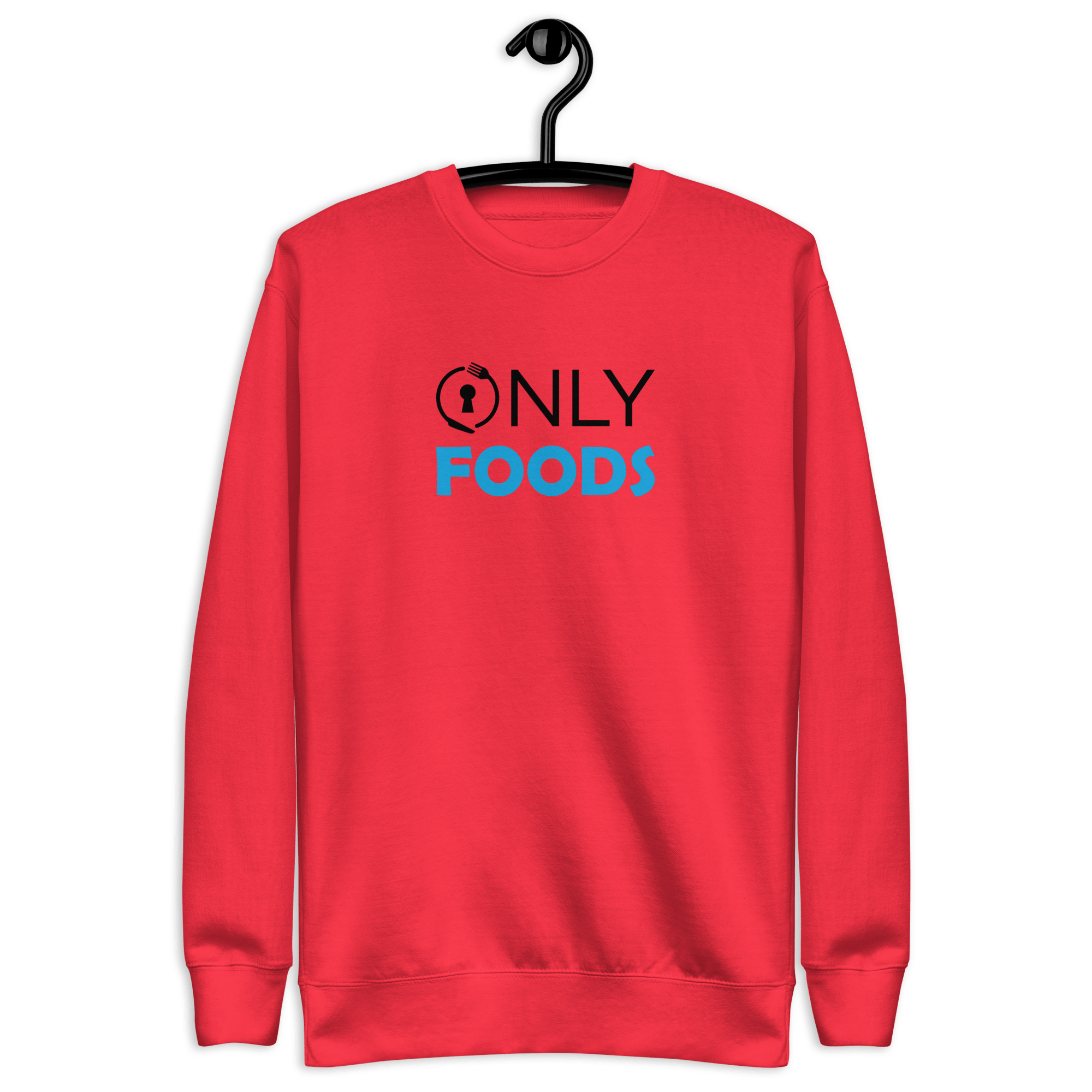 Only Foods - Women's Premium Chill Fit Sweater Team Red S - BangerBay