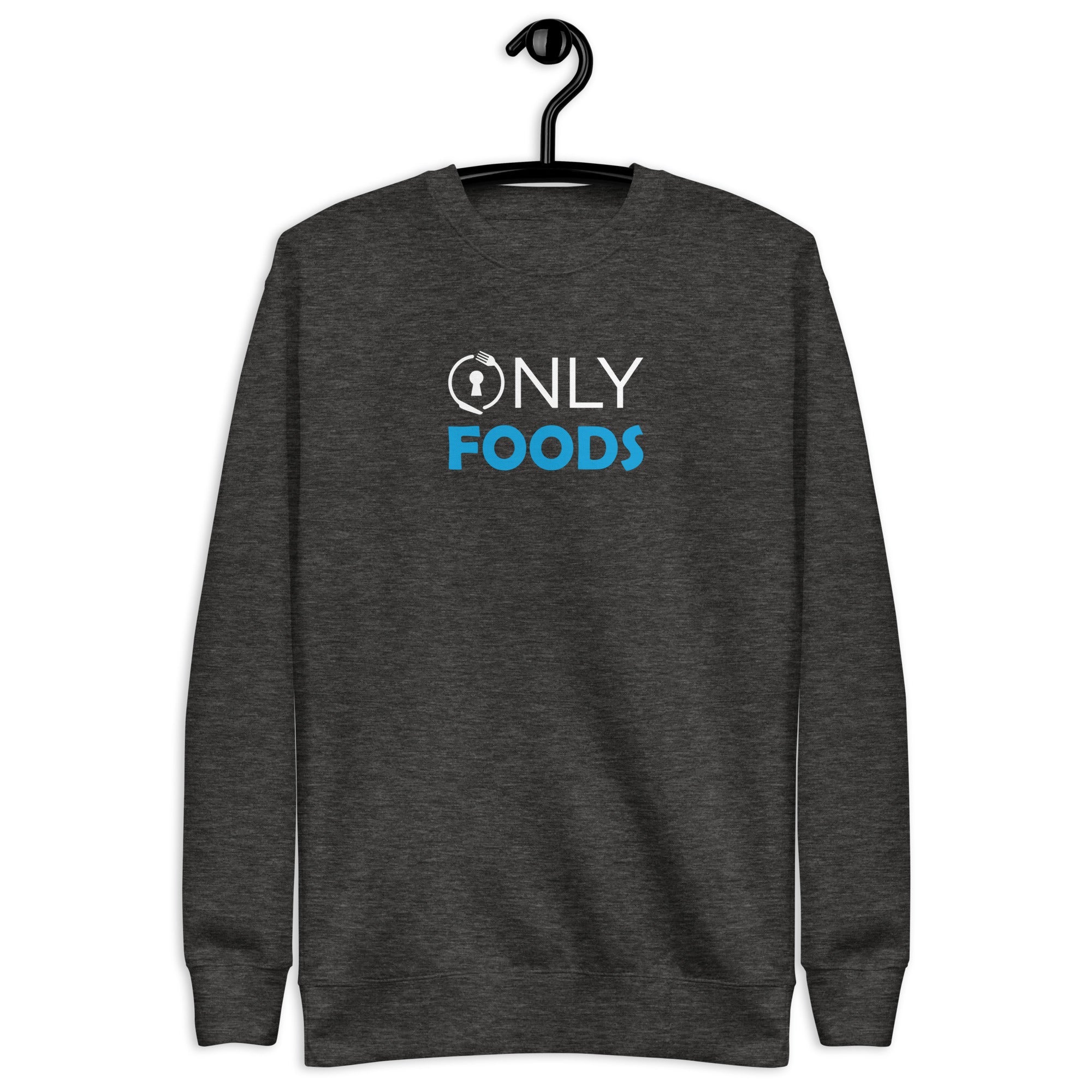 Only Foods - Women's Premium Chill Fit Sweater Charcoal Heather S - BangerBay