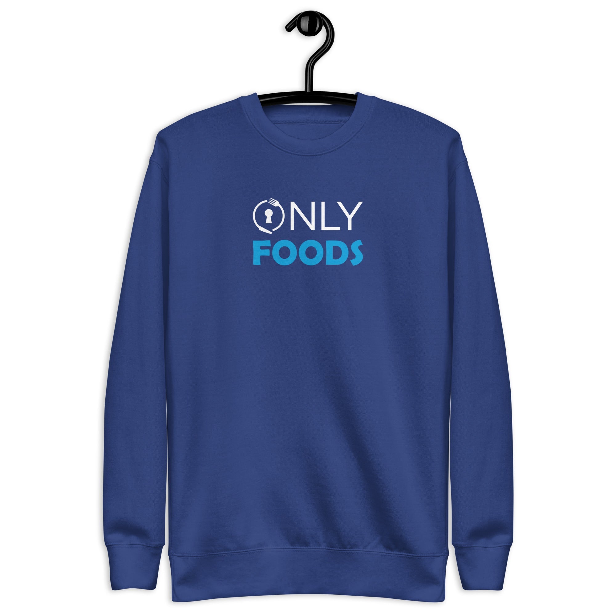 Only Foods - Women's Premium Chill Fit Sweater Team Royal S - BangerBay