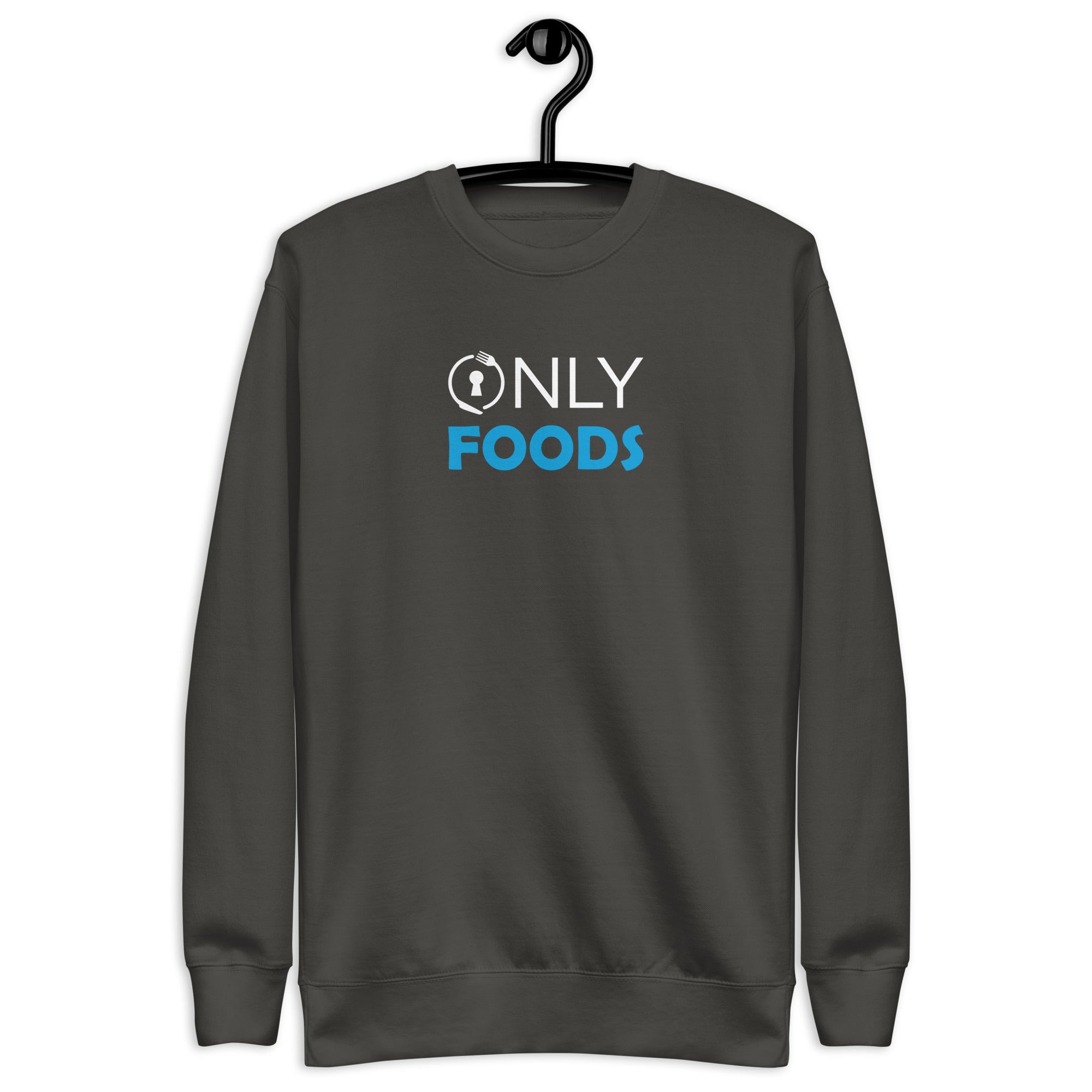 Only Foods - Women's Premium Chill Fit Sweater Vintage Black S - BangerBay