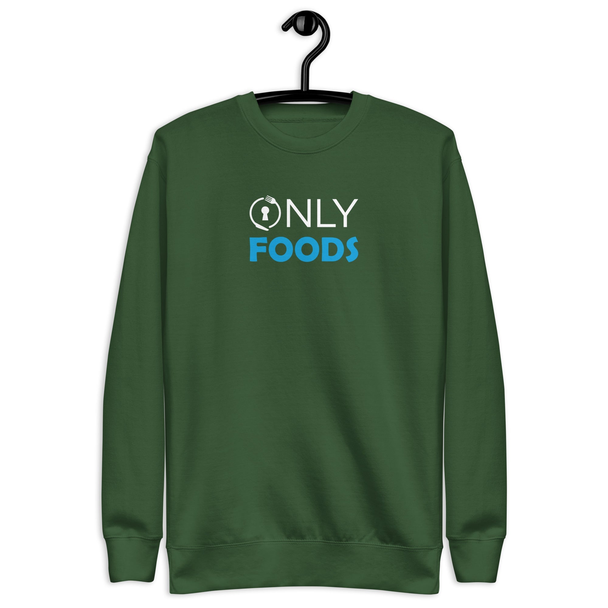 Only Foods - Women's Premium Chill Fit Sweater Forest Green S - BangerBay