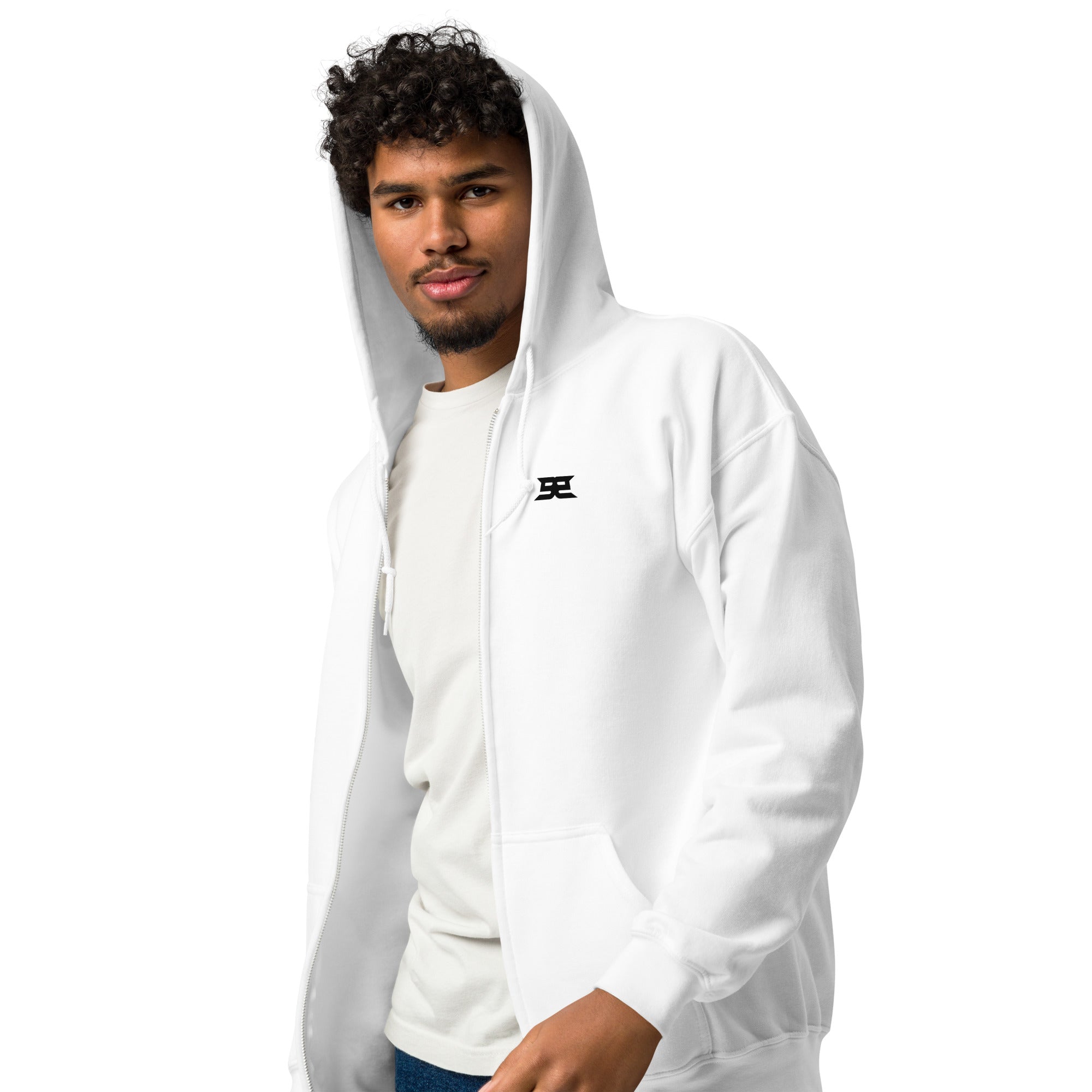 Pump Fiction - Men's Heavyweight Zip Hoodie Black S - BangerBay