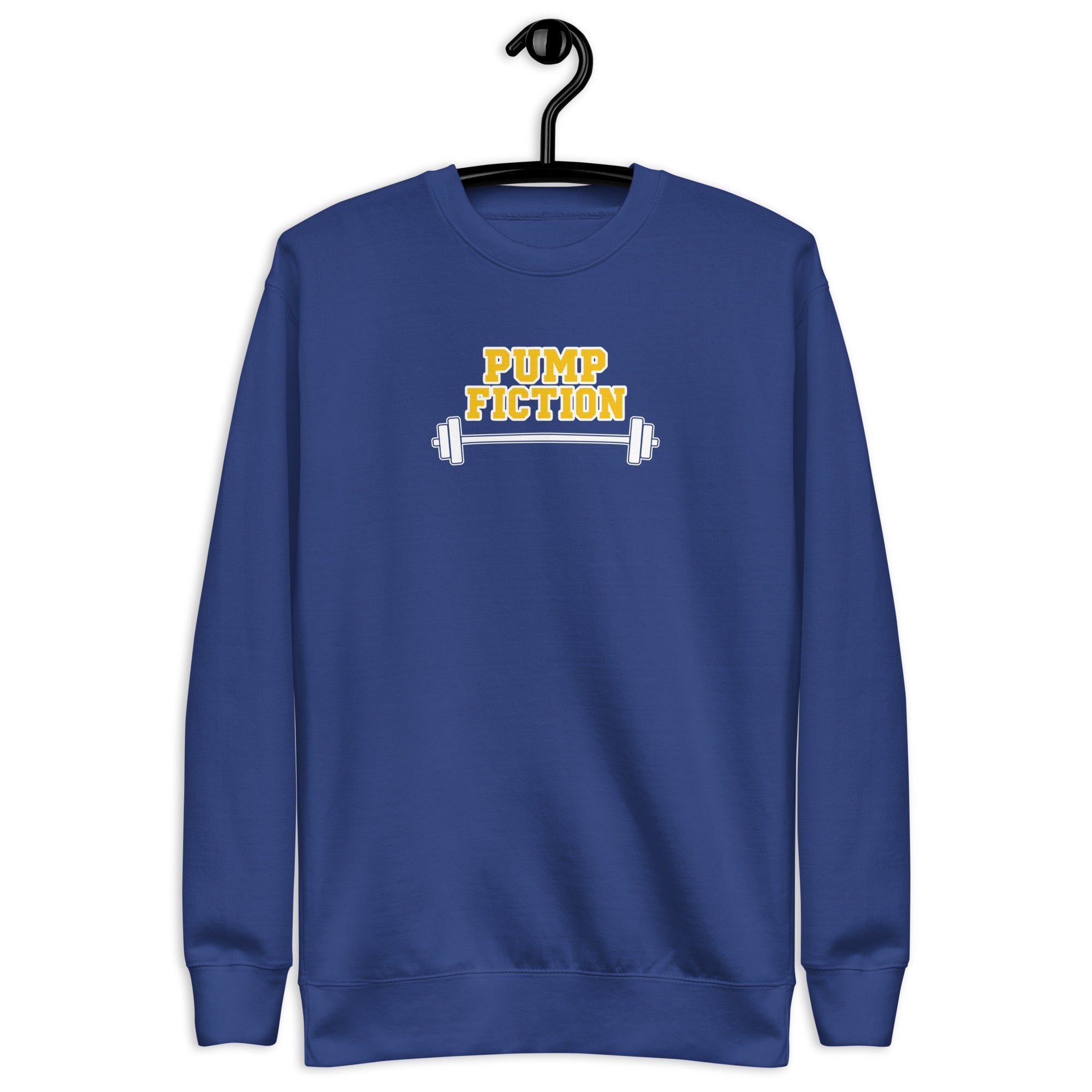 Pump Fiction - Unisex Premium Sweatshirt Team Royal S - BangerBay