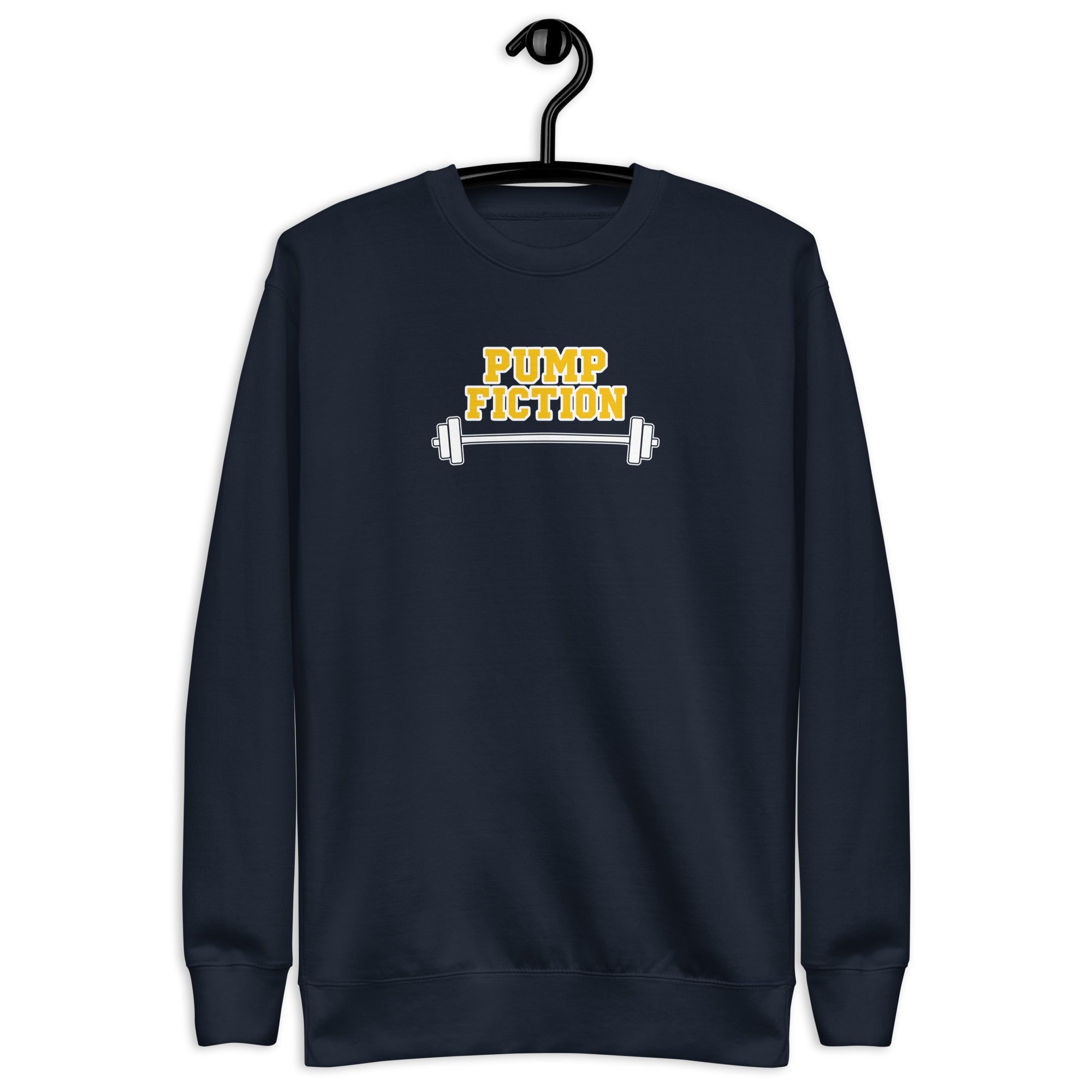 Pump Fiction - Unisex Premium Sweatshirt Navy Blazer S - BangerBay