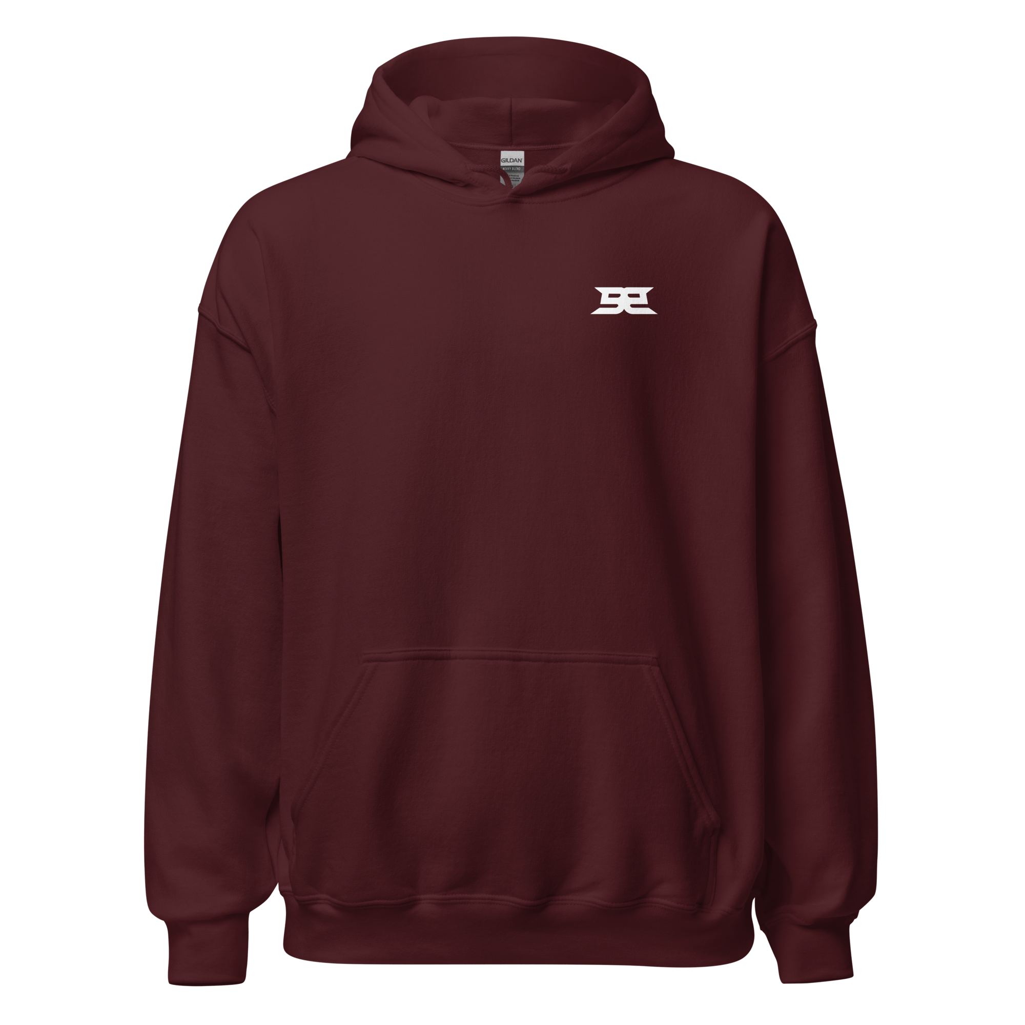 Serial Chiller - Unisex Heavy Blend Hoodie Maroon S - BangerBay