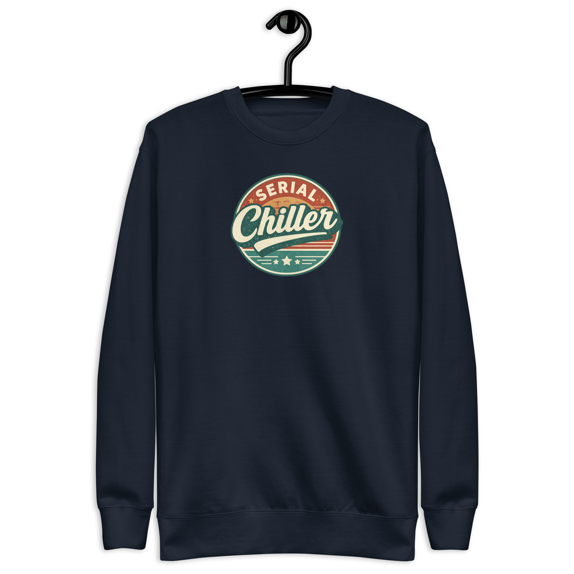 Serial Chiller - Women's Premium Chill Fit Sweater Navy Blazer S - BangerBay