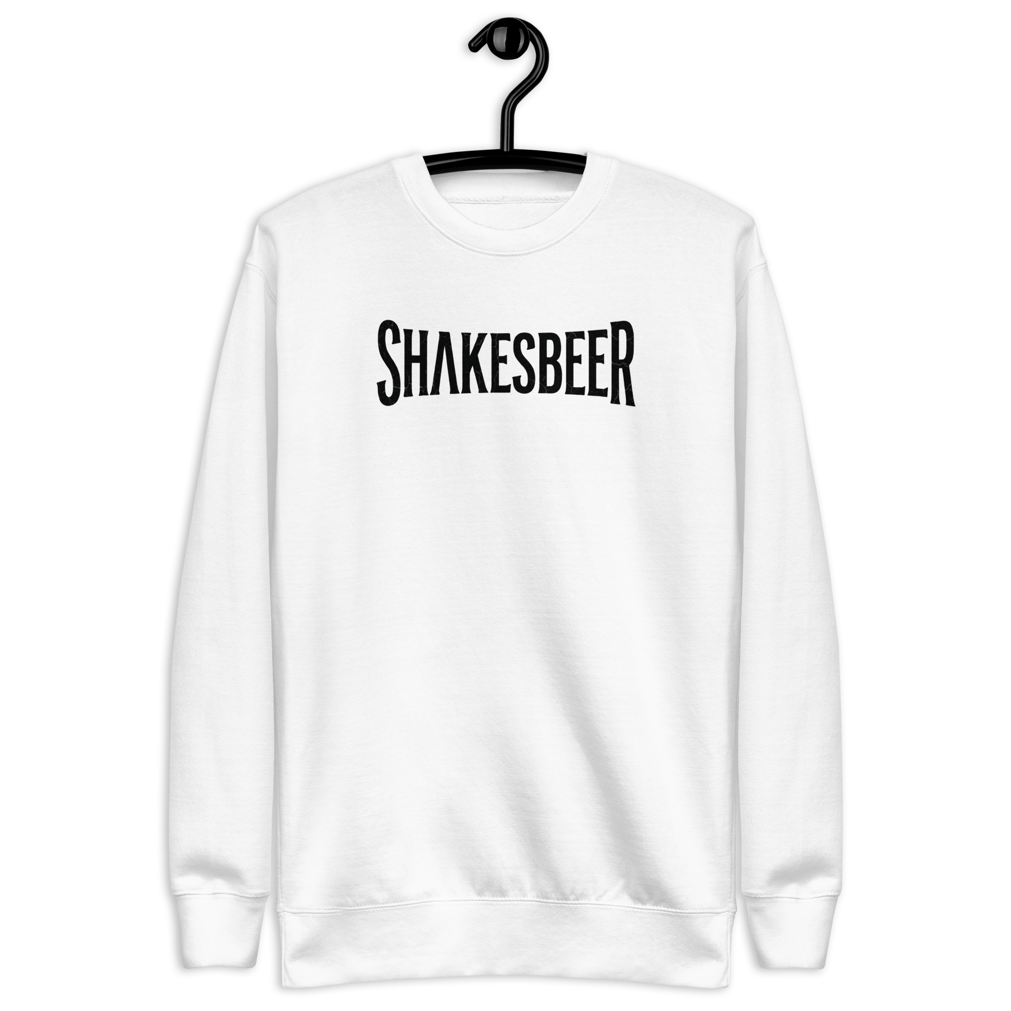 ShakesBeer - Men's Premium Sweater White S - BangerBay
