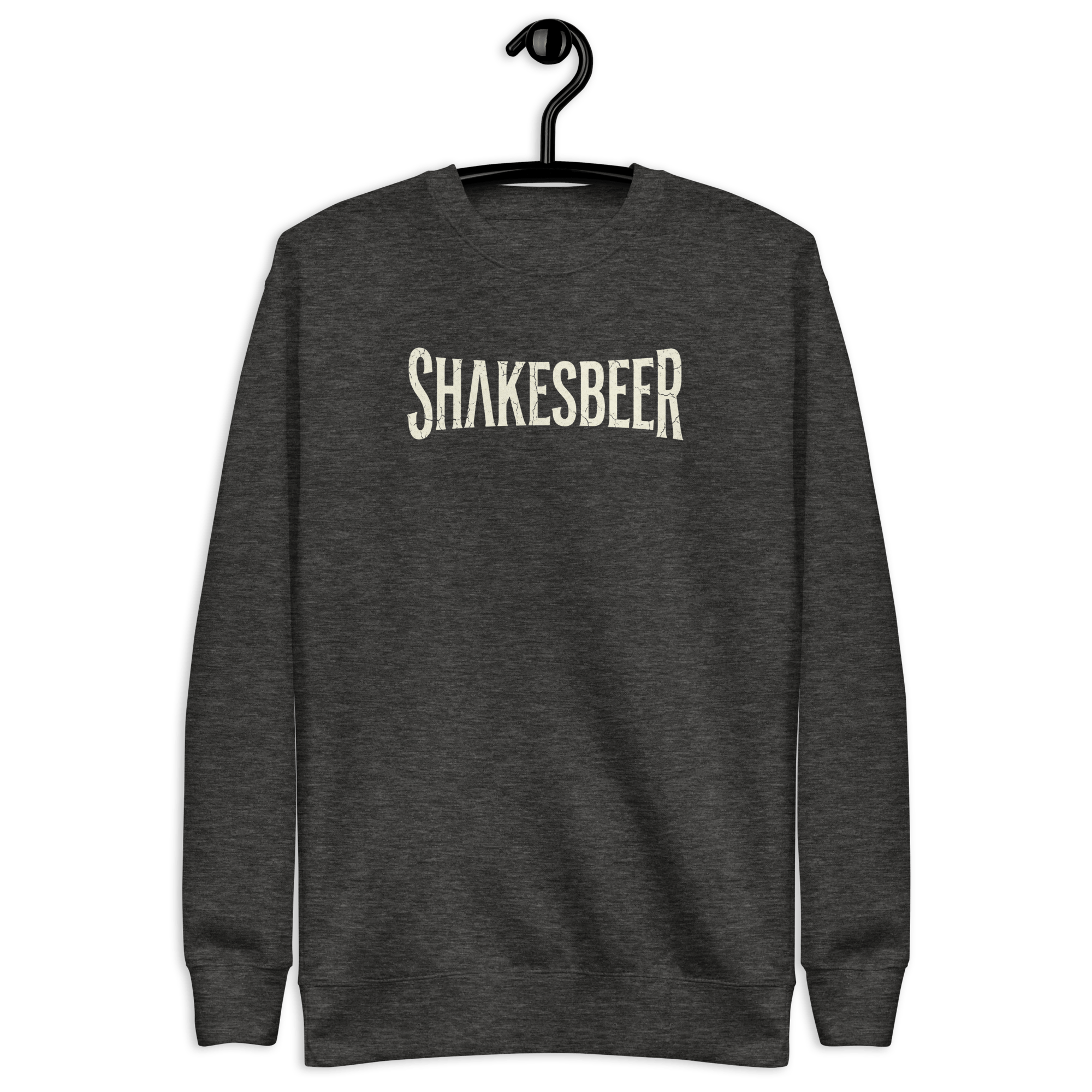 ShakesBeer - Men's Premium Sweater Charcoal Heather S - BangerBay