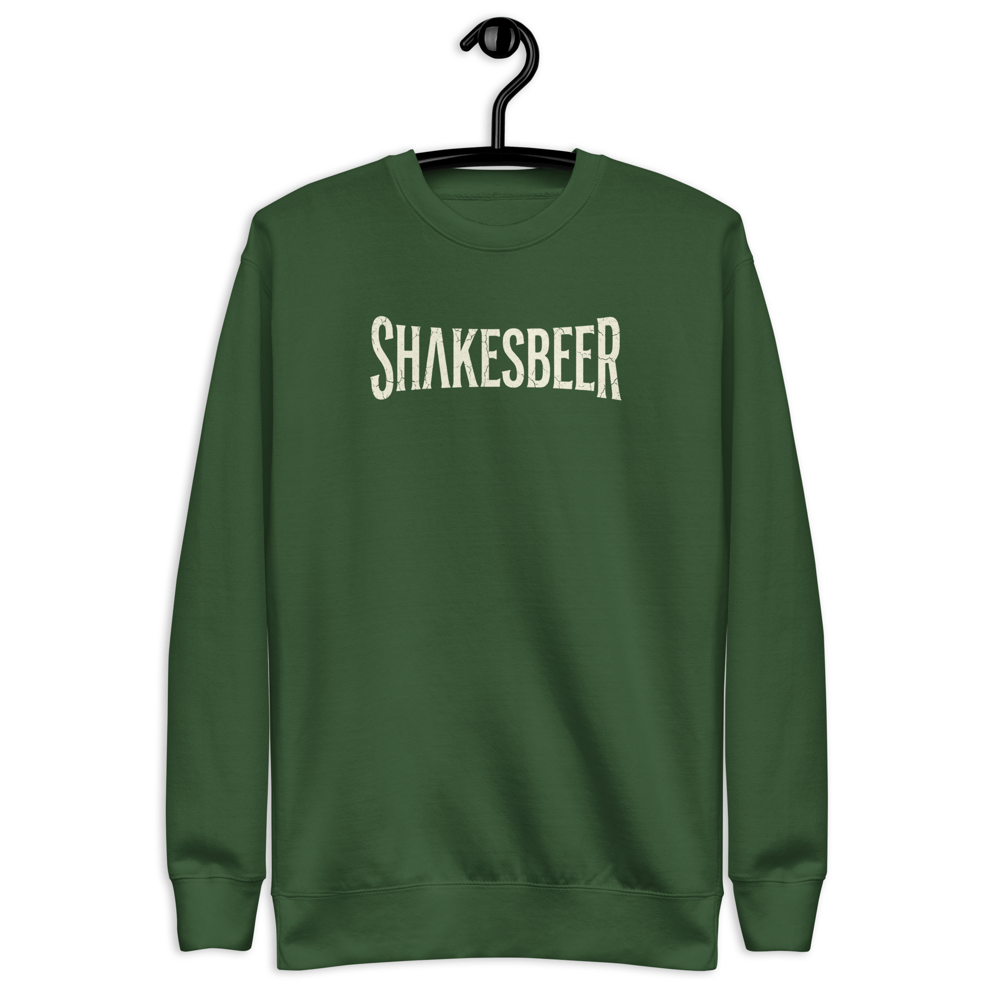 ShakesBeer - Men's Premium Sweater Forest Green S - BangerBay