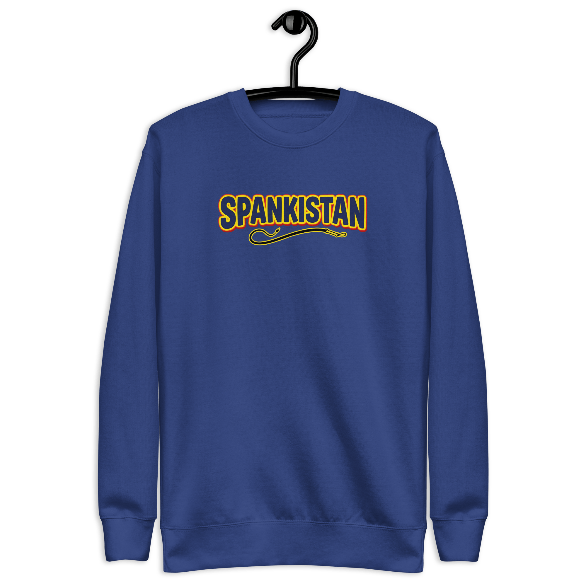 Spankistan - Women's Premium Chill Fit Sweater Team Royal S - BangerBay