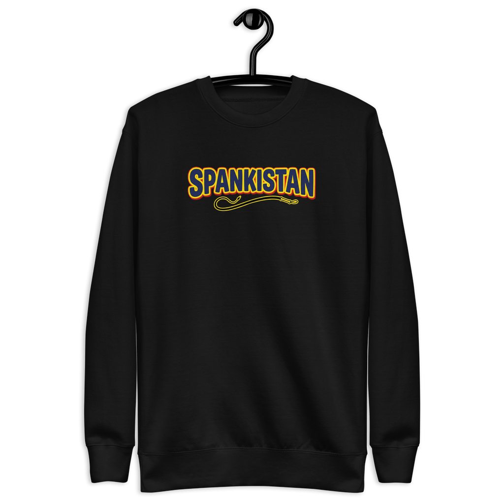 Spankistan - Women's Premium Chill Fit Sweater Black S - BangerBay