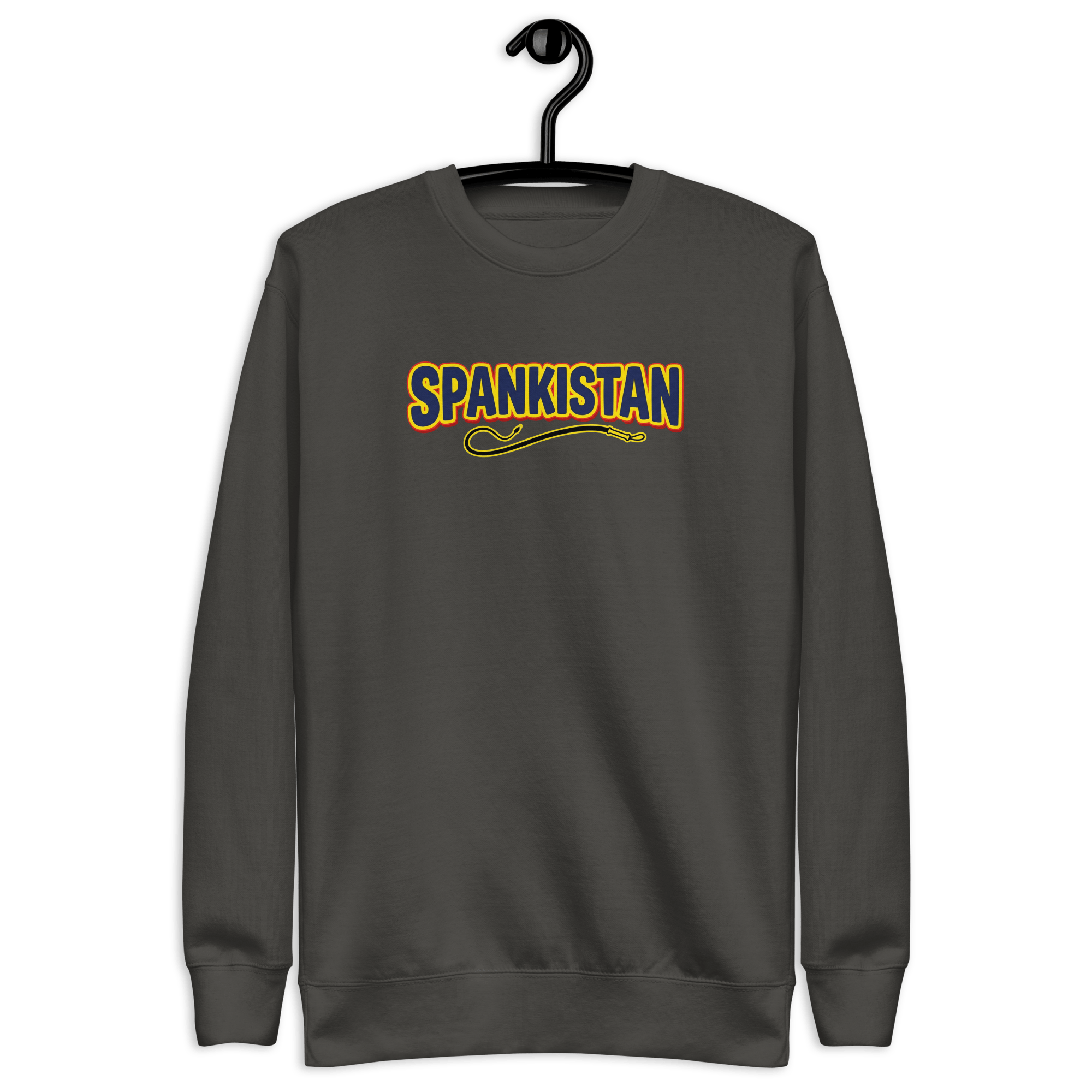 Spankistan - Women's Premium Chill Fit Sweater Vintage Black S - BangerBay