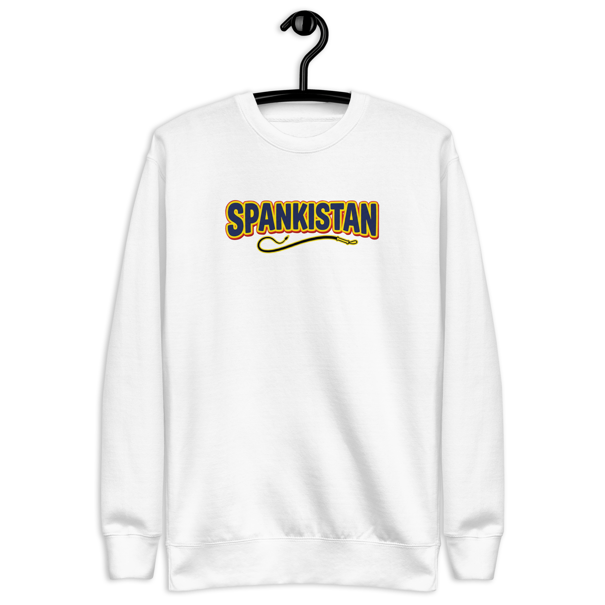Spankistan - Women's Premium Chill Fit Sweater White S - BangerBay