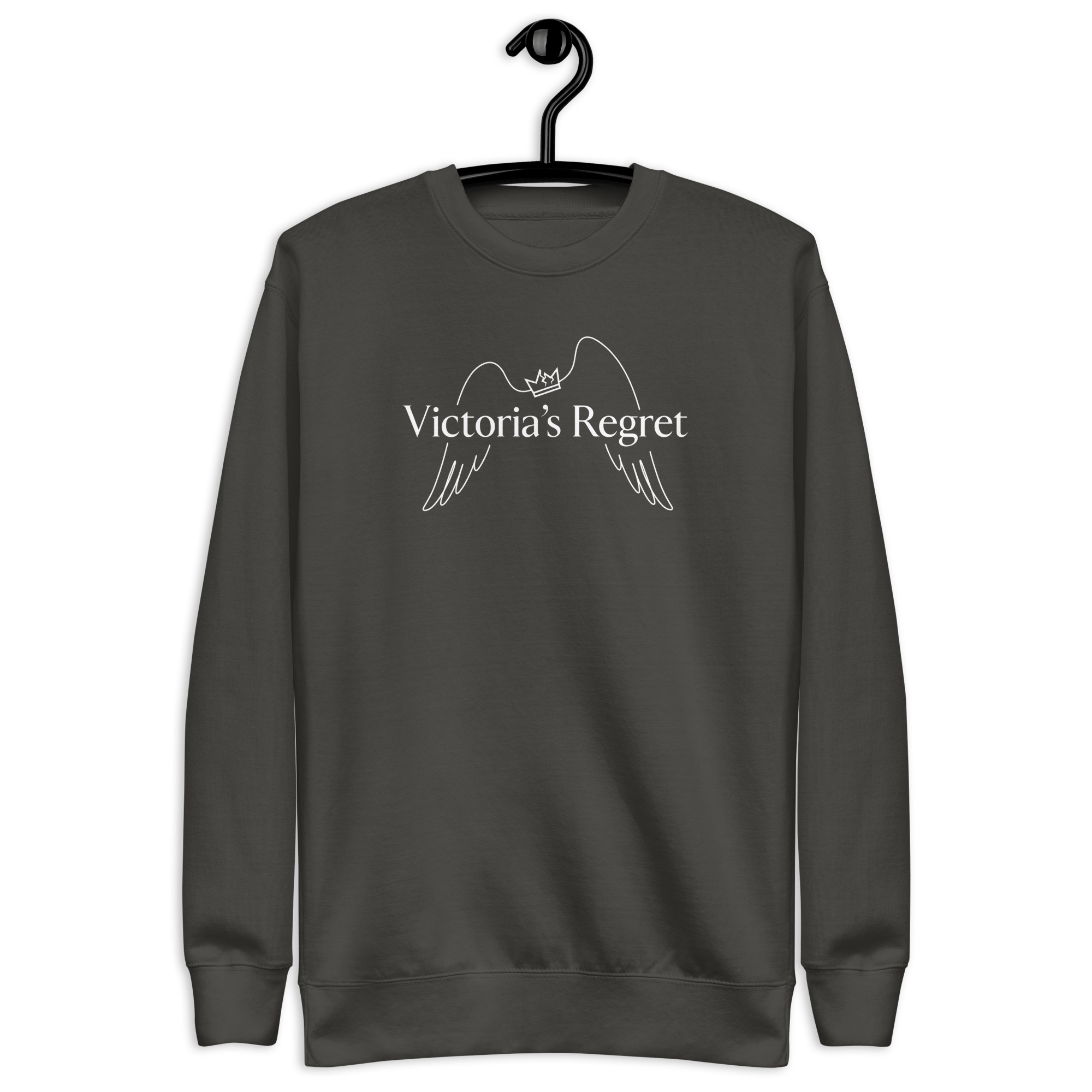 Victorias Regret - Women's Premium Chill Fit Sweater Vintage Black S - BangerBay