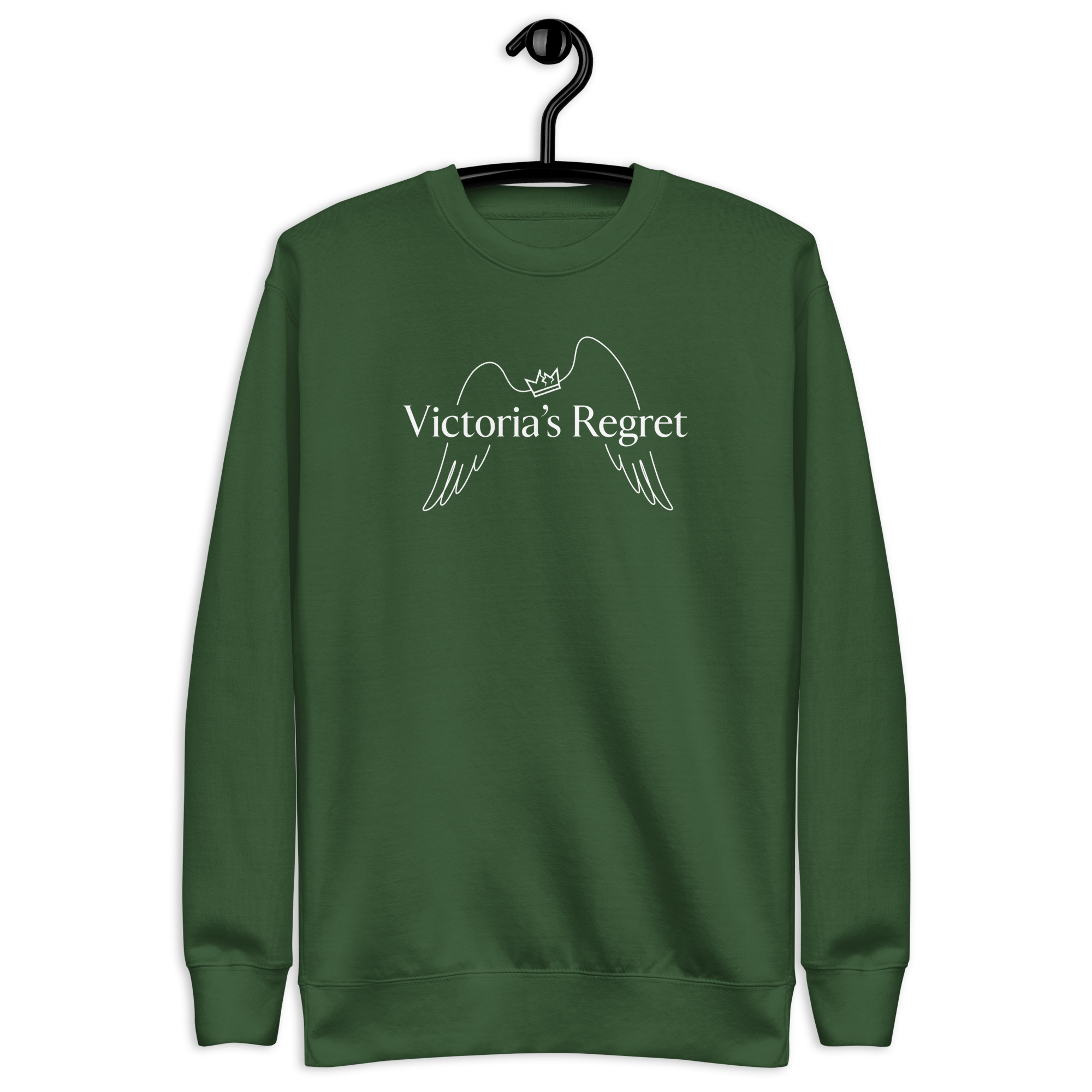 Victorias Regret - Women's Premium Chill Fit Sweater Forest Green S - BangerBay