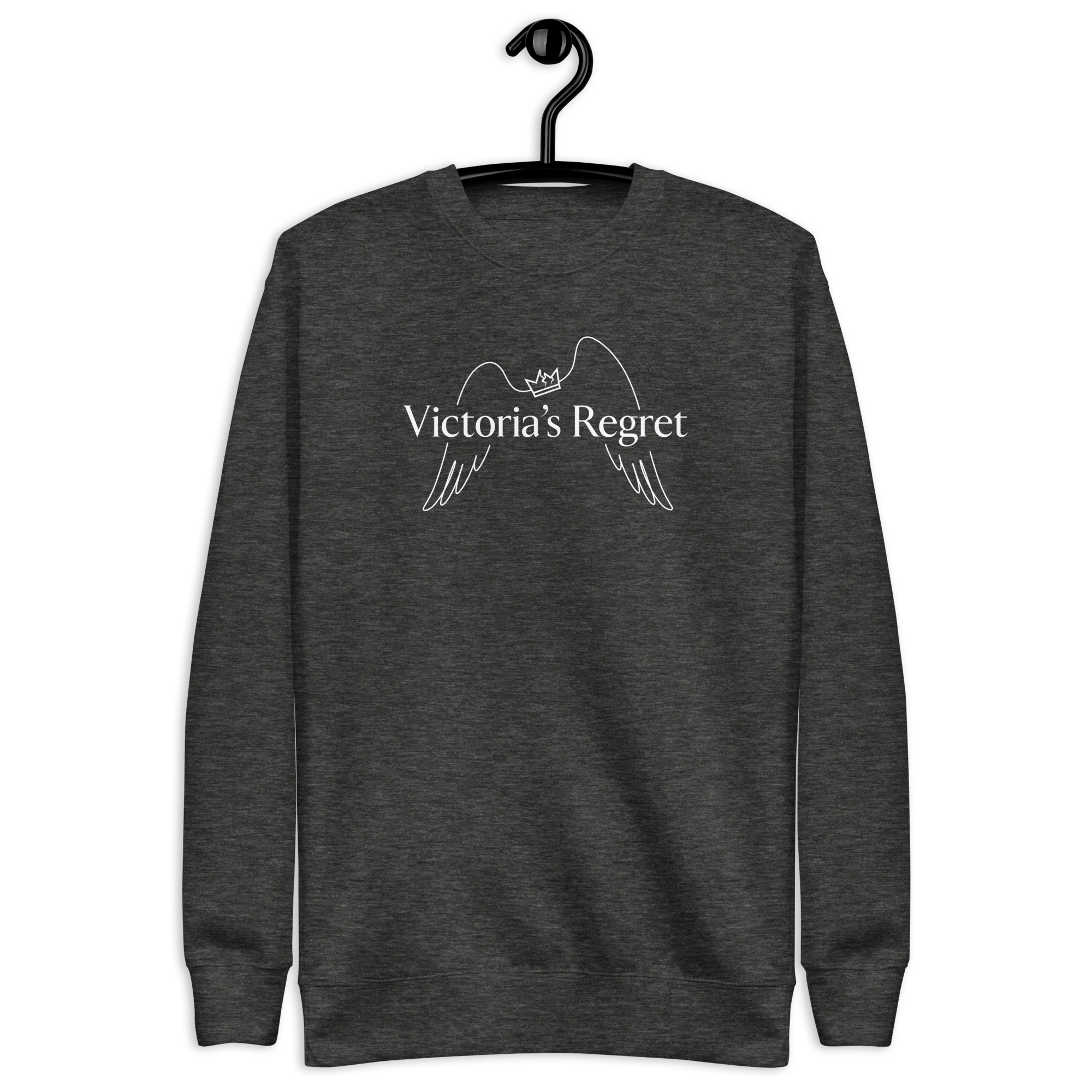Victorias Regret - Women's Premium Chill Fit Sweater Charcoal Heather S - BangerBay