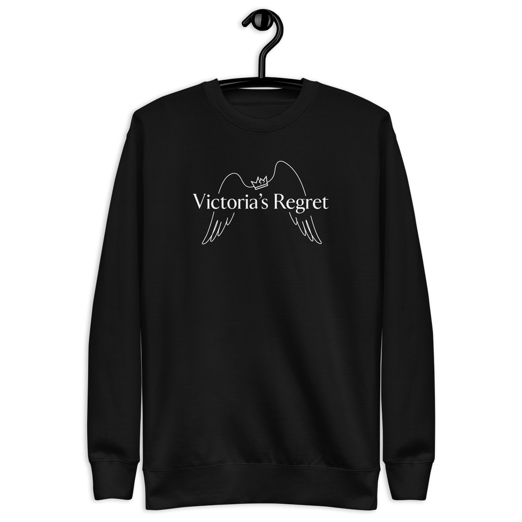 Victorias Regret - Women's Premium Chill Fit Sweater Black S - BangerBay