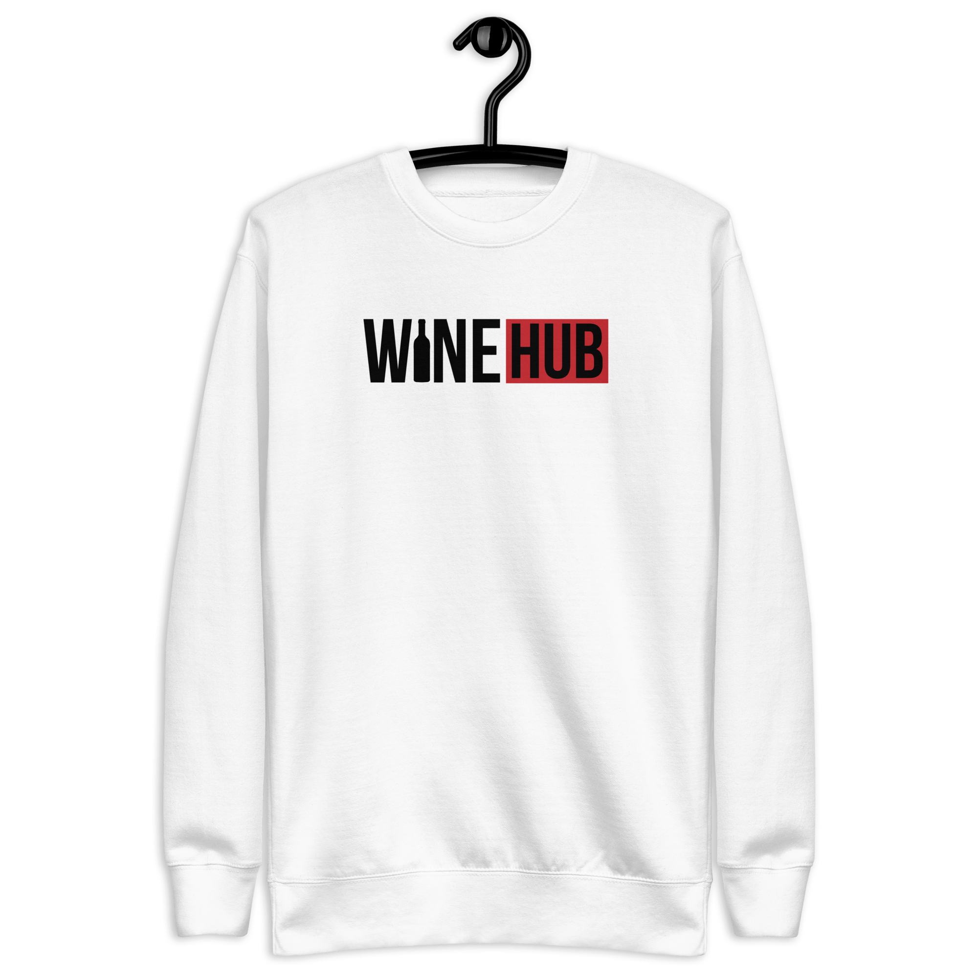 WineHub - Women's Premium Chill Fit Sweater White S - BangerBay